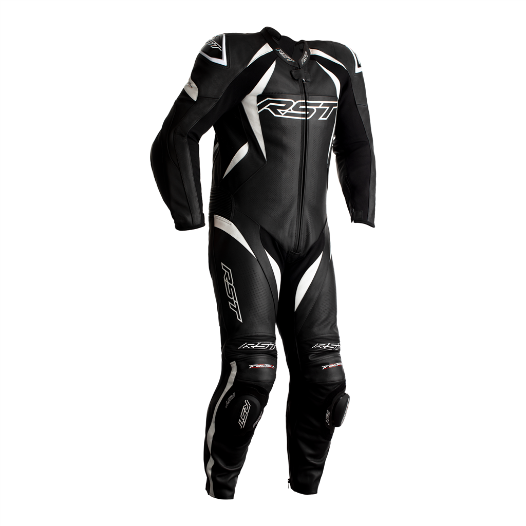RST 2356 Tractech Evo 4 Youth CE Leather Suit - Black / White