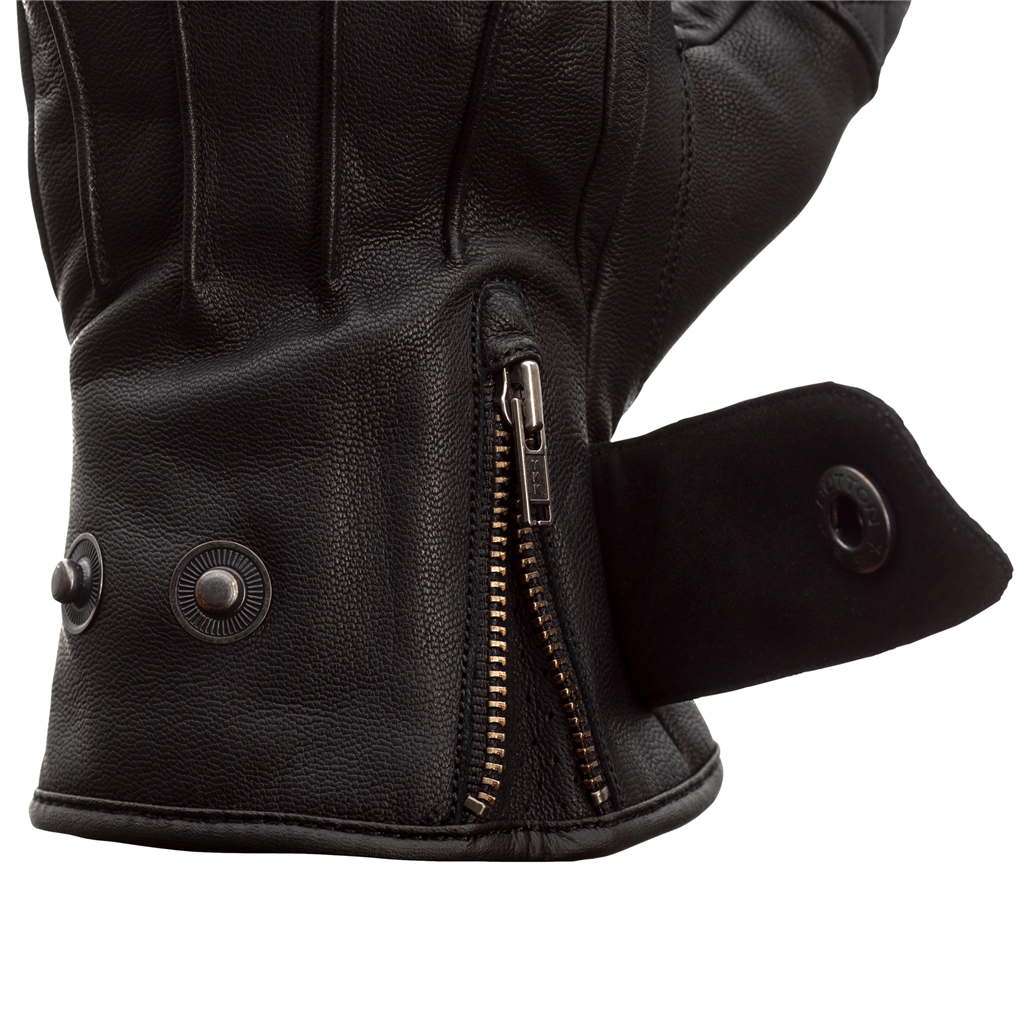 RST Matlock CE Short Gloves - Black