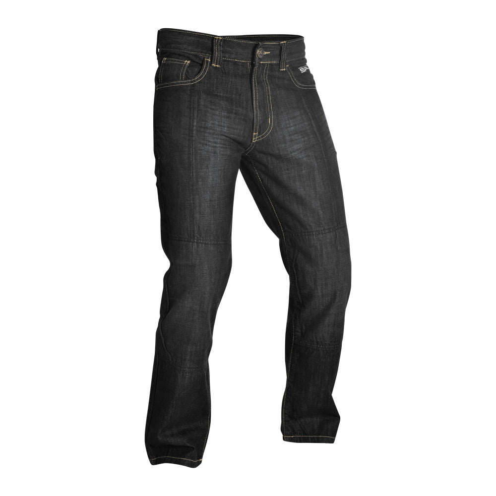 Oxford ARAMID SP-J2 Textile Denim Motorbike Motorcycle Jeans - Black Reg - Oxford - - MSG BIKE GEAR - 1