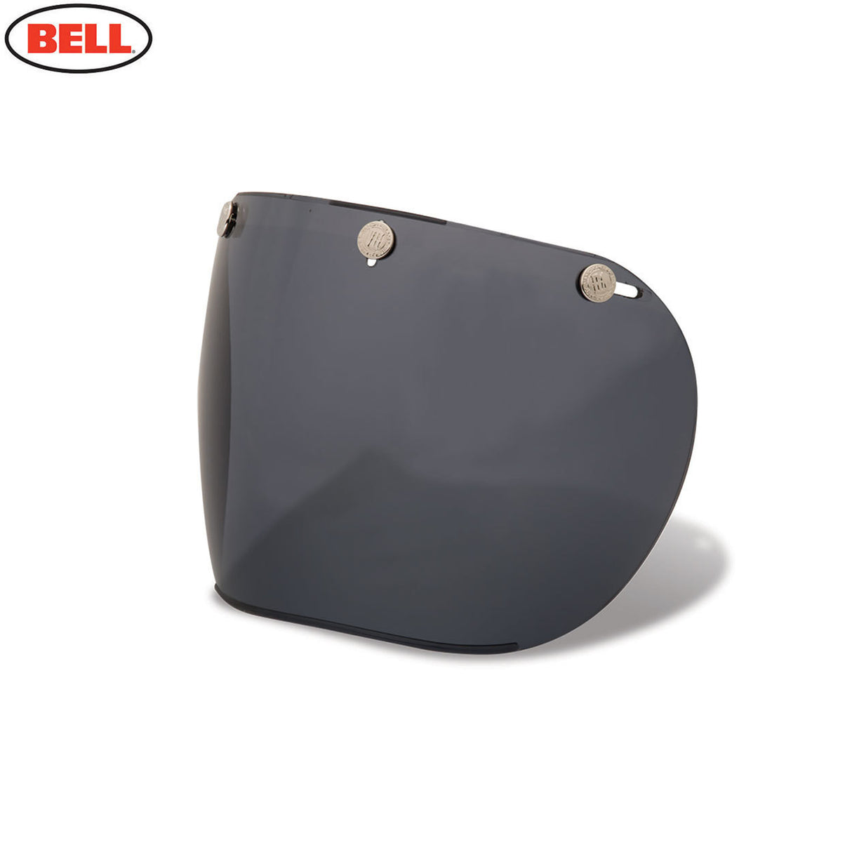 Bell Custom 500 Helmet Replacement Retro 3-Snap Fixed Shield / Visor Dark Smoke - Bell - - MSG BIKE GEAR
