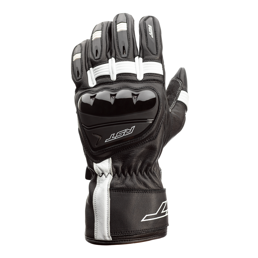 RST Pilot CE Sports Gloves - Black / White