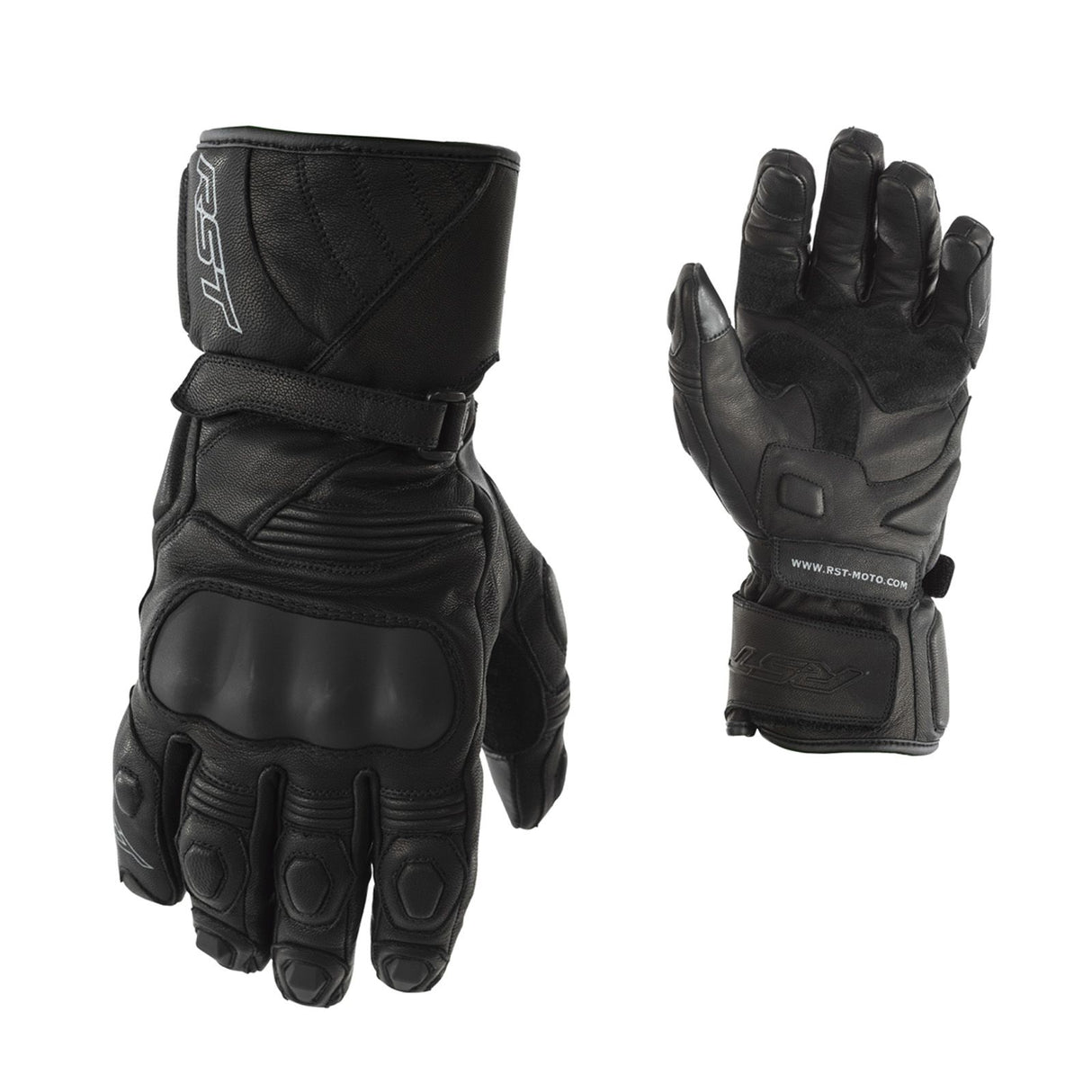 RST GT Ladies Leather Gloves - Black