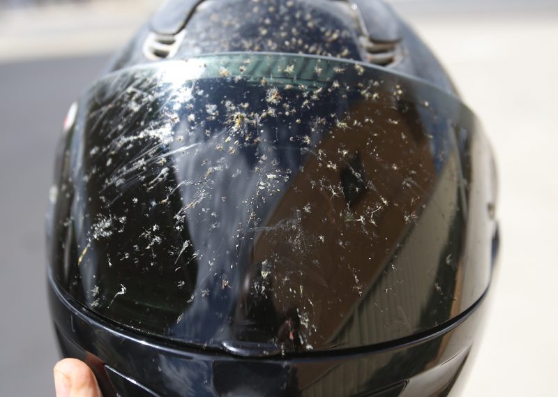 How to Protect and Clean your Helmet Visor