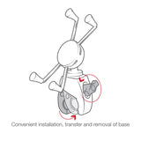 RAM® X-Grip® Large Phone Mount with RAM® Snap-Link™ Tough-Claw™