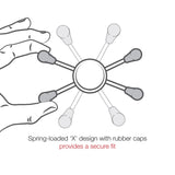 RAM® X-Grip® Large Phone Mount with RAM® Snap-Link™ Tough-Claw™