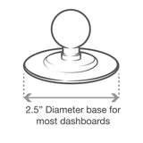 RAM® Flex Adhesive Ball Base