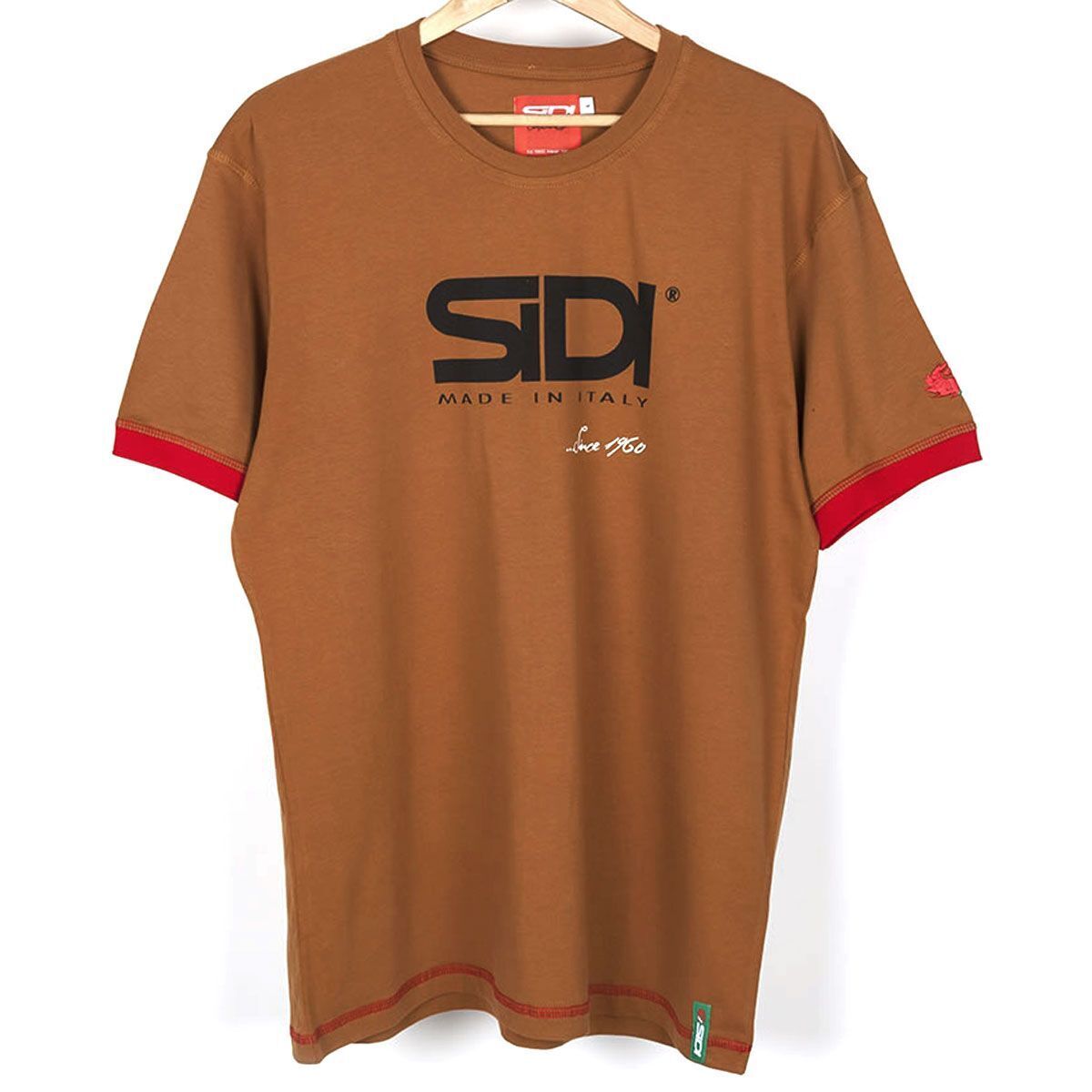 Sidi 'Since 60' T-shirt - Burnt Sienna