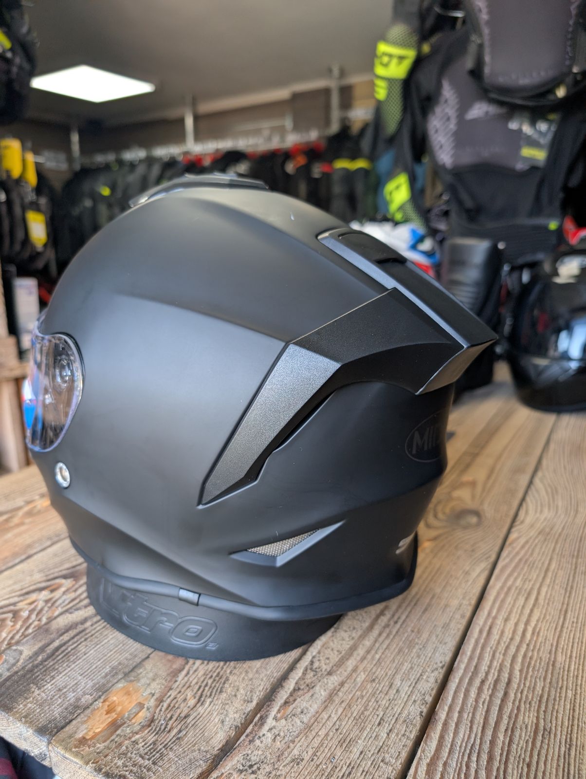 MIDA MV-151 Full Face Motorcycle Helmet ECE 22.06 - Matt Black L