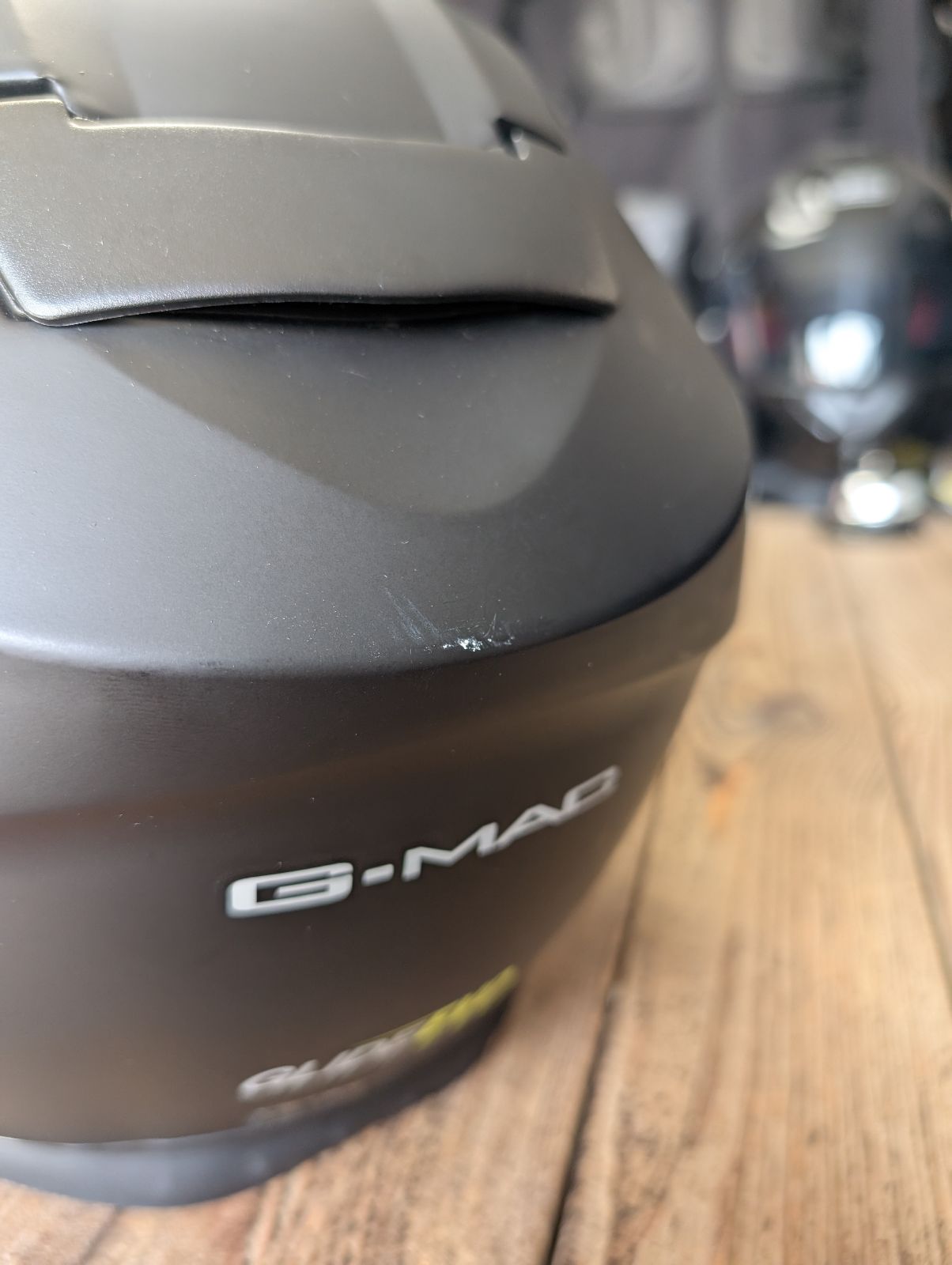 G-Mac Glide Evo Modular Flip Up DVS Motorcycle Helmet Matt Black - XL