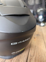G-Mac Glide Evo Modular Flip Up DVS Motorcycle Helmet Matt Black - XL