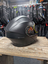 G-Mac Concept Evo Modular Flip Up DVS Motorcycle Helmet Matt Black - Medium