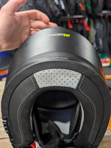 G-Mac Concept Evo Modular Flip Up DVS Motorcycle Helmet Matt Black - Medium