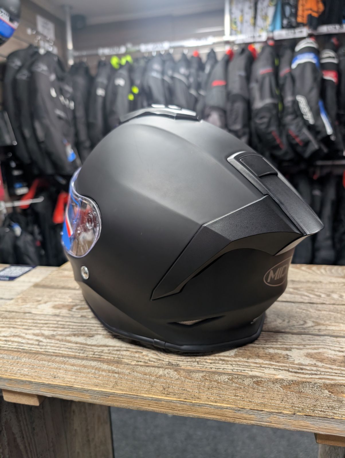 MIDA MV-151 Full Face Motorcycle Helmet ECE 22.06 - Matt Black S Warehouse Deal