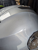 G-Mac Glide Evo Modular Flip Up DVS Motorcycle Helmet Gloss Gunmetal Grey Small