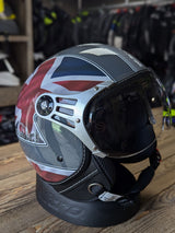 G-Mac Metro Evo Jet Open Face Motorcycle Helmet London Light - XLarge