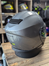 G-Mac Glide Evo Modular Flip Up DVS Motorcycle Helmet Gunmetal Grey - X Large