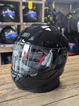 G-Mac Roar Evo Fibreglass Full Face Helmet - Gloss Black
