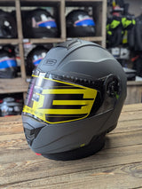 G-Mac Concept Evo Modular Flip Up DVS Motorcycle Helmet Satin Gunmetal - Large