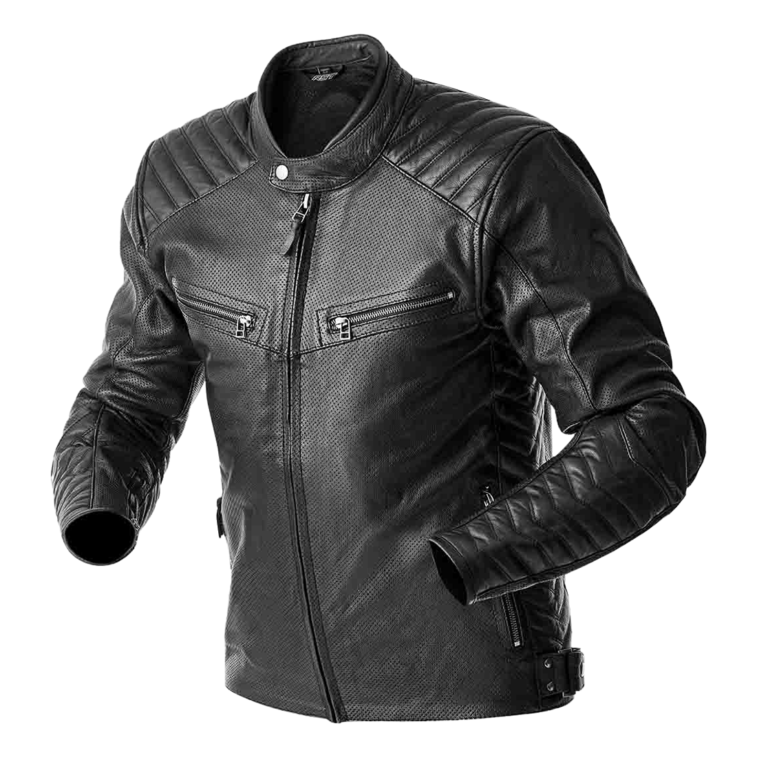 RST Roadster Air D3O Mens Vented Leather Motorcycle Jacket