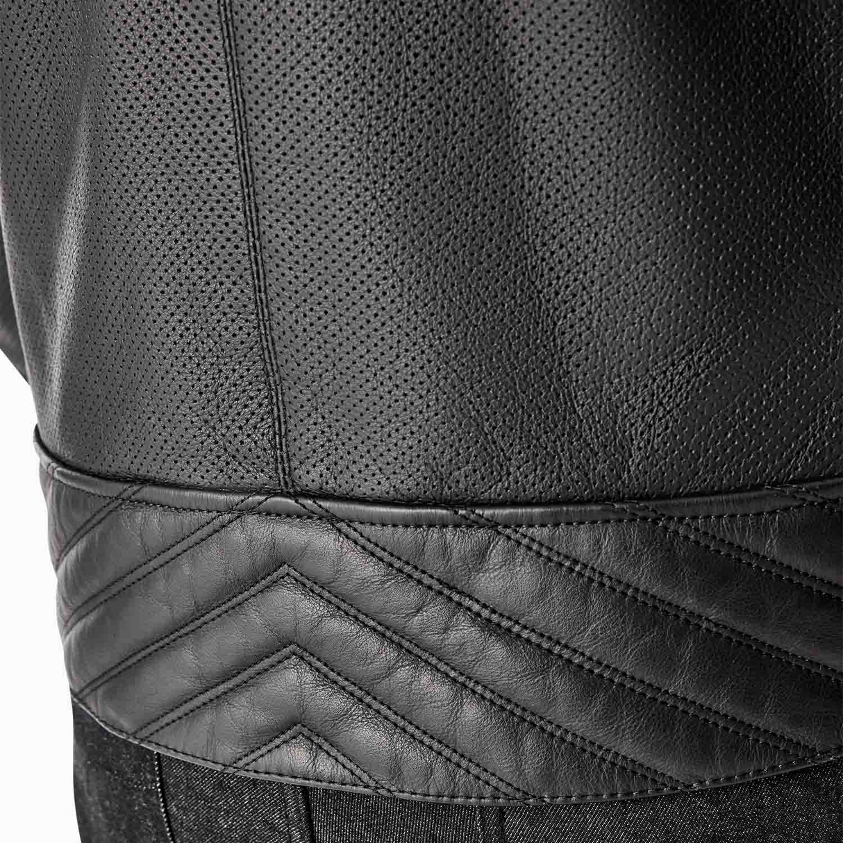 RST Roadster Air D3O Mens Vented Leather Motorcycle Jacket
