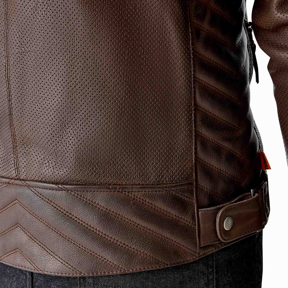 RST Roadster Air D3O Mens Vented Leather Motorcycle Jacket