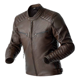 RST Roadster Air D3O Mens Vented Leather Motorcycle Jacket