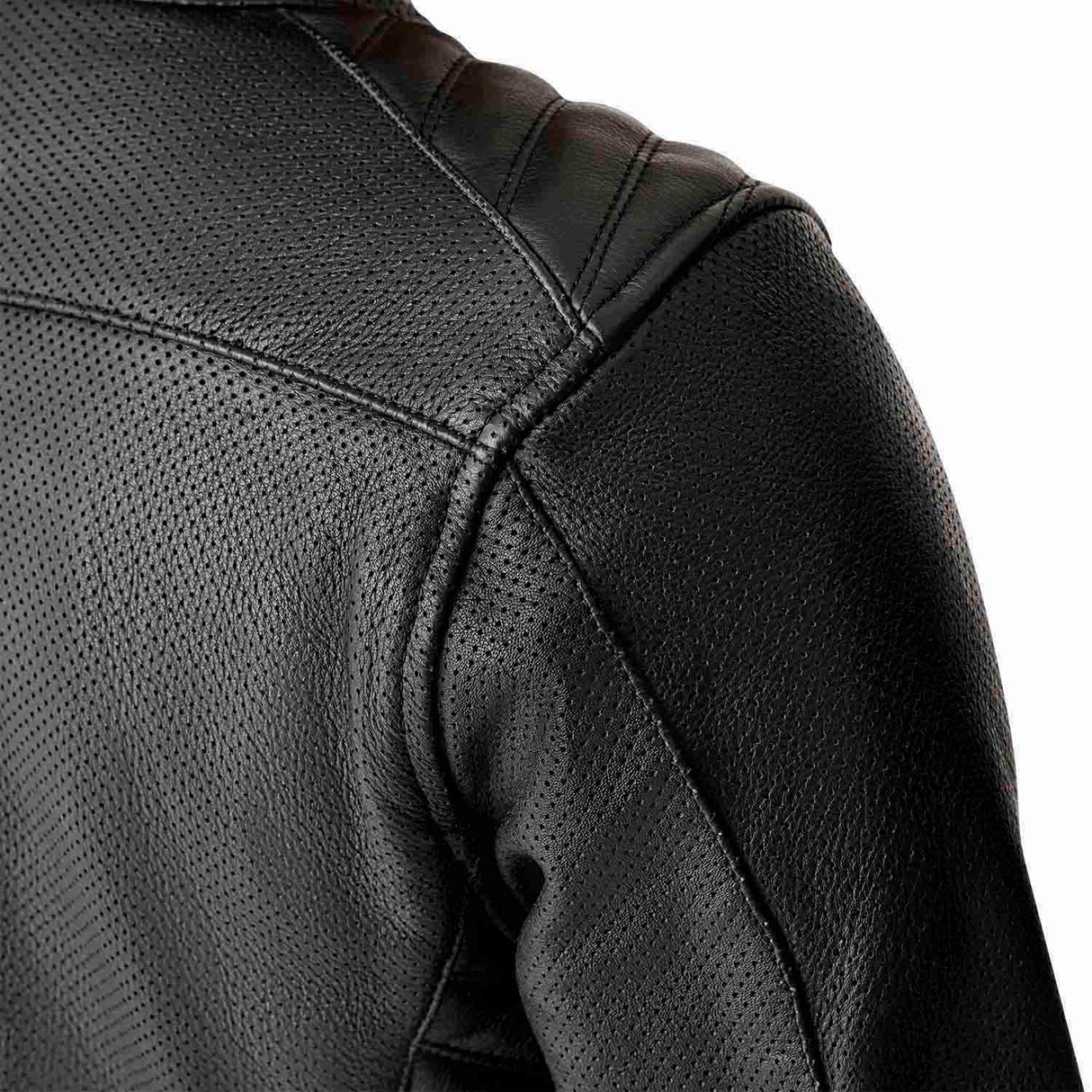 RST Roadster Air D3O Ladies Vented Leather Motorcycle Jacket