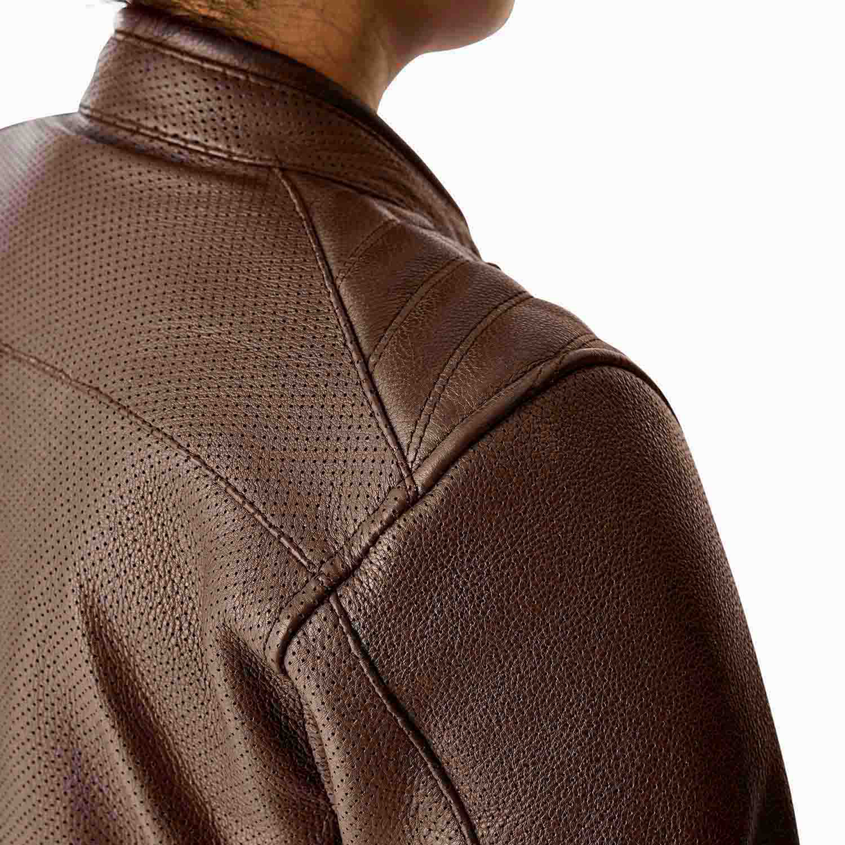 RST Roadster Air D3O Ladies Vented Leather Motorcycle Jacket
