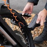 Hiplok D1000 Sold Secure Diamond Motorcycle Shackle Lock Black