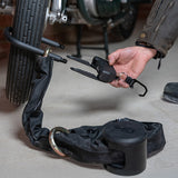 Hiplok ANKR Ground & Wall Security Anchor (Motorcycle Gold, Bicycle Diamond) Black