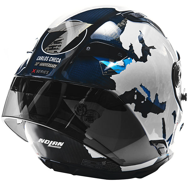 Nolan X-804 RS Checa 30th Anniversary Special Edition 355 Ultra Carbon Helmet