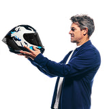 Nolan X-804 RS Checa 30th Anniversary Special Edition 355 Ultra Carbon Helmet