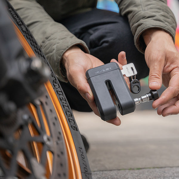 Hiplok MDX Gold Motorcycle Disc Lock