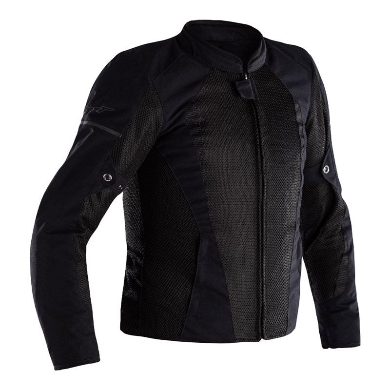 F-Lite CE Textile Summer Vented Air Motorcycle Motorbike Jacket - Black