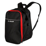 LS2 Urban Helmet Carry Rucksack Black Red