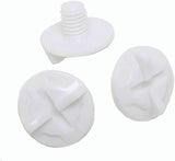 Shoei Motorcycle Helmet Peak Screws VFX-W - White
