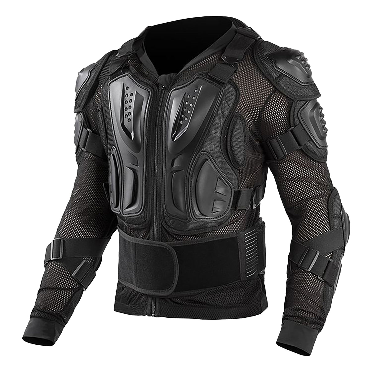 GP-Pro Adults Full Protector Body Armour MX Off-Road Jacket Black – MSG ...