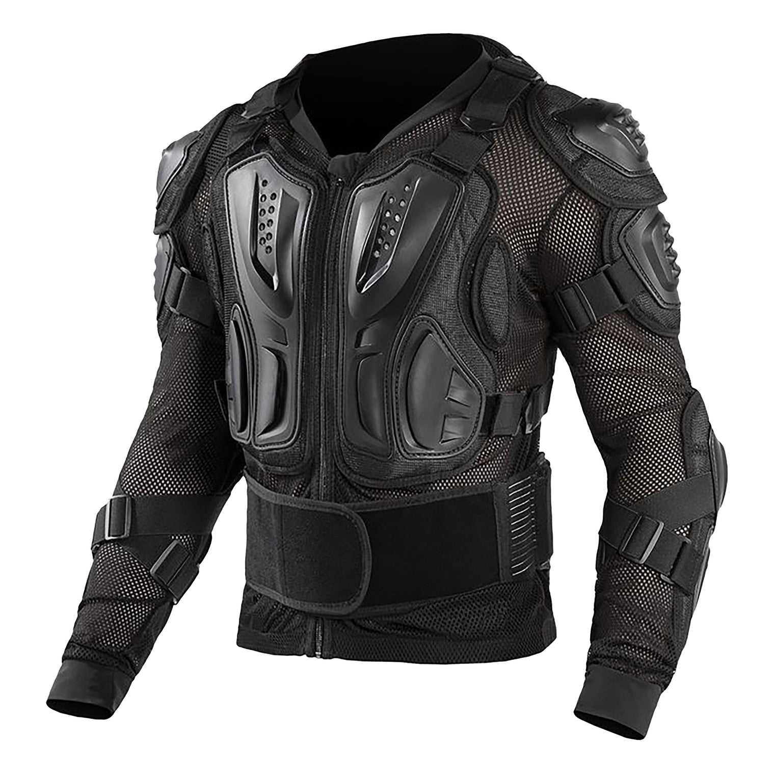 GP-Pro Adults Full Protector Body Armour MX Off-Road Jacket Black – MSG ...