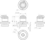 Oxford Beast Diamond Rated Motorcycle Disc Lock