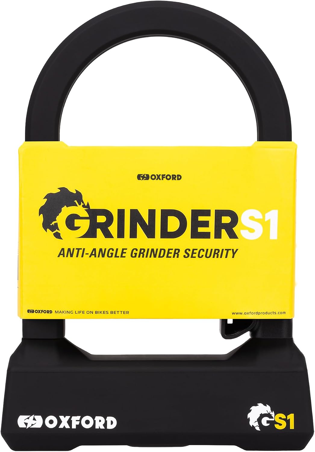 Oxford Grinder D Lock Monster Chain Lock and Ground Anchor Bundle