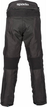 Spada Metro Motorcycle Motorbike Waterproof Textile Trousers - Black