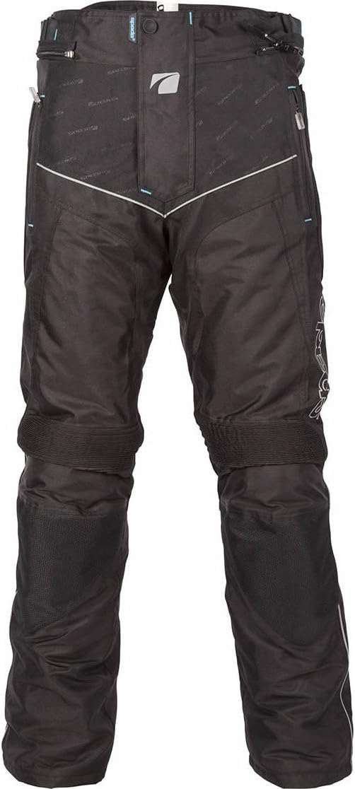 Spada Metro Motorcycle Motorbike Waterproof Textile Trousers - Black