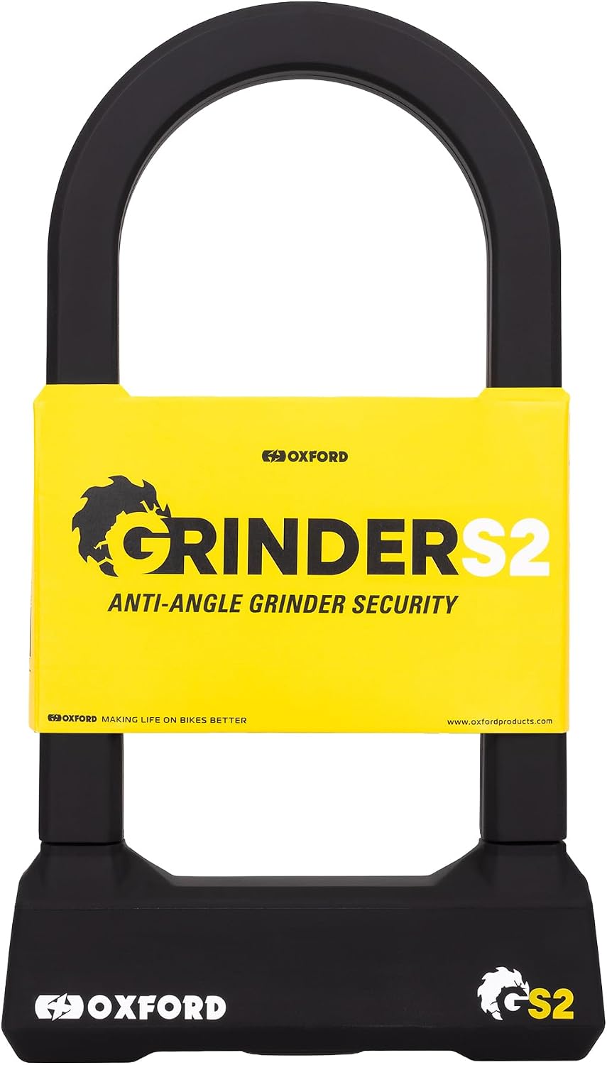 Oxford Grinder D Lock Monster Chain Lock and Ground Anchor Bundle