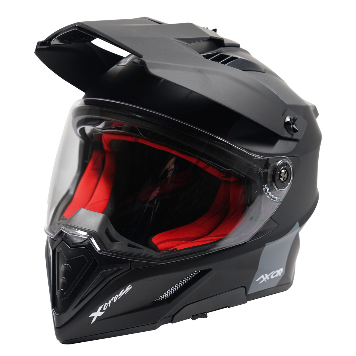 Axor X-Cross Adventure Full Face Helmet - Matt Black– MSG Bike Gear