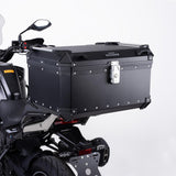 Oxford Roamer Universal Top Box Black with Universal Mounting Plate