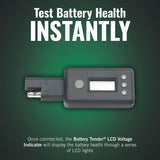 Battery Tender LCD Battery meter with QDC Plug Voltage Monitor