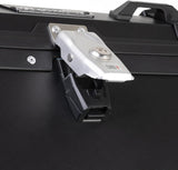 Oxford Roamer Universal Top Box Black with Universal Mounting Plate