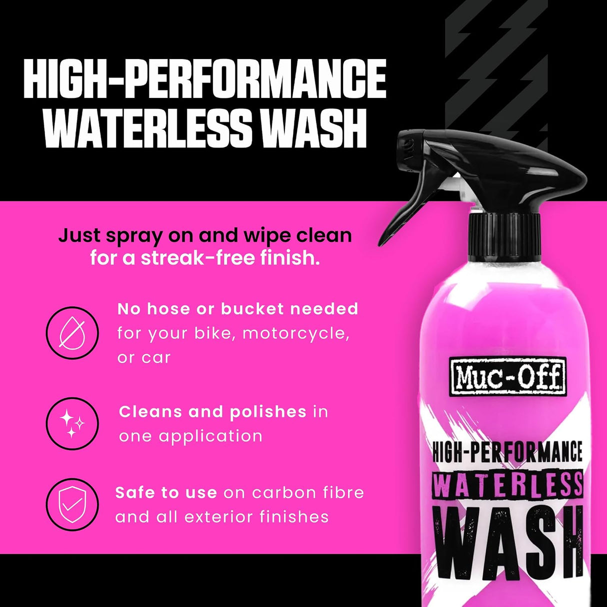 Muc-Off High Performance Waterless Wash 750ml