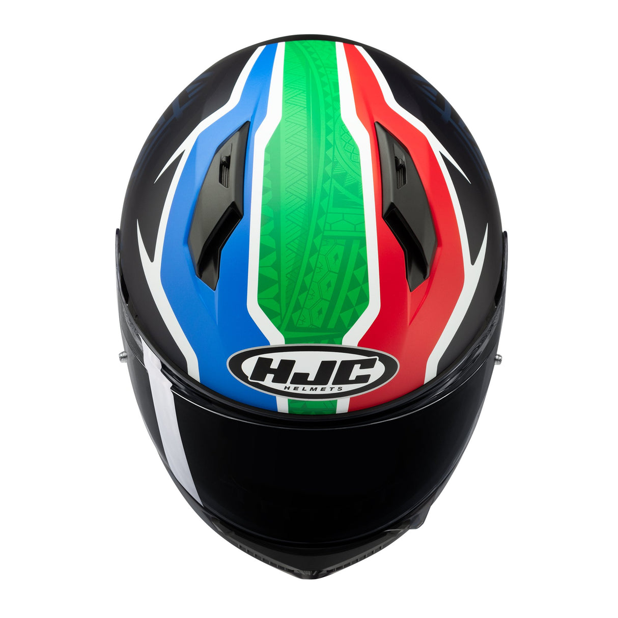 HJC C10 Full Face Motorcycle Helmet - Brad Binder MC21SF Red White Blue