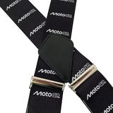 MotoGP BikeIt Rider Braces With MotoGP Logo Black White